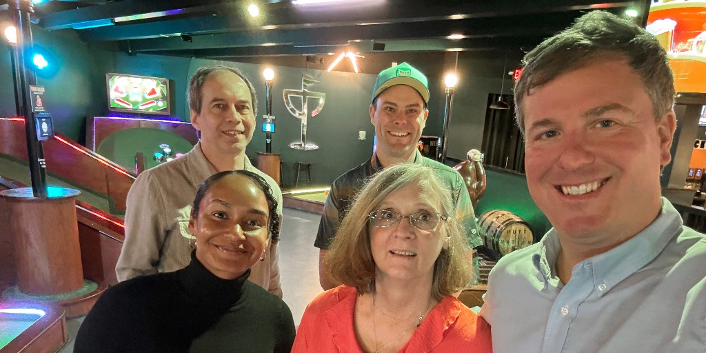 woodardcurran's tweet photo. Members of our Duluth, GA team swapped spreadsheets for scorecards as they teed up friendly competition, big laughs, and a few standout hole‑in‑ones on the mini golf course. Whether the shots were strategic or lucky, the connection and camaraderie were right on par! #LifeAtWC https://t.co/3H7wQqshnu