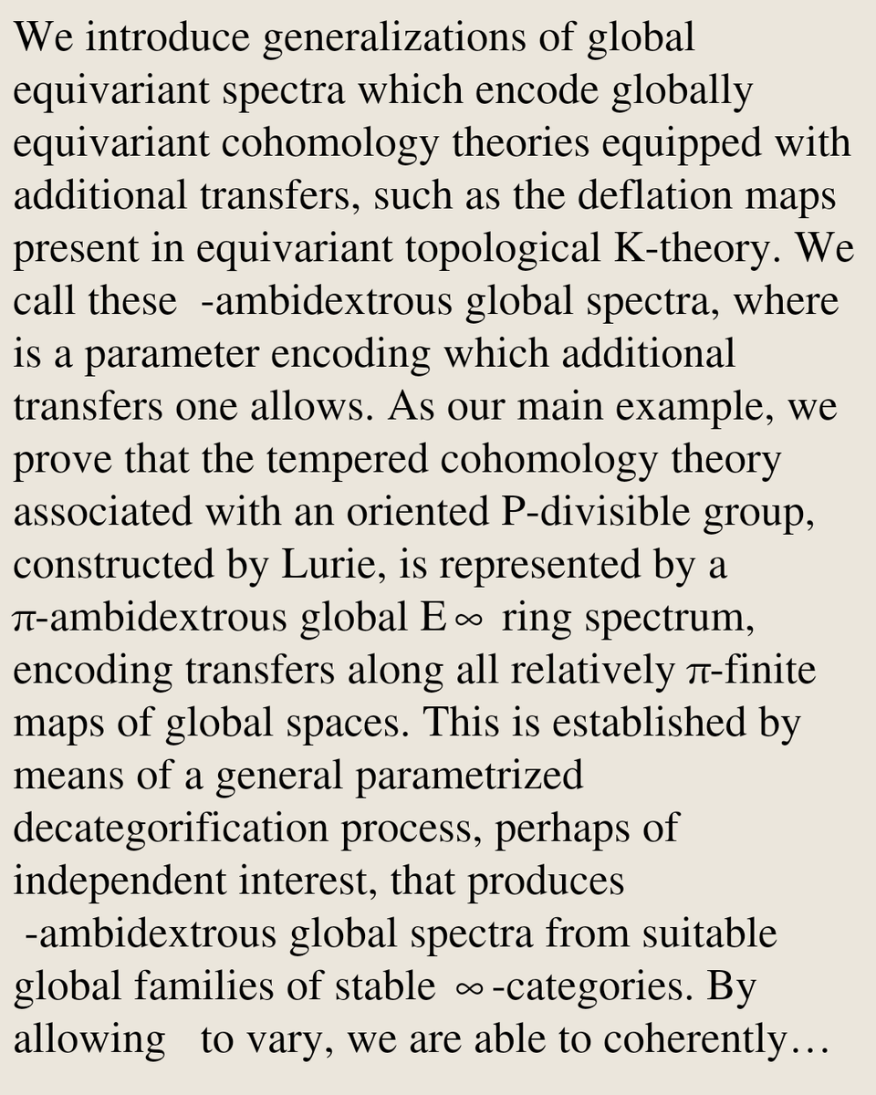Algebraic Topology Papers tweet media
