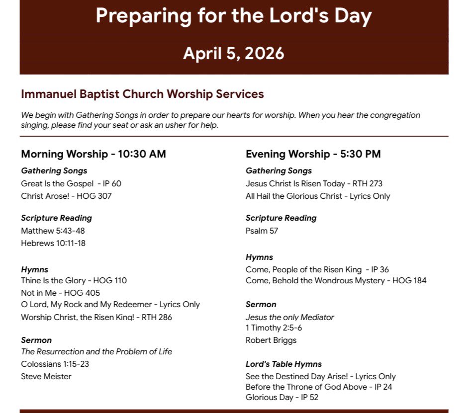 Immanuel Baptist Church Sacramento tweet media