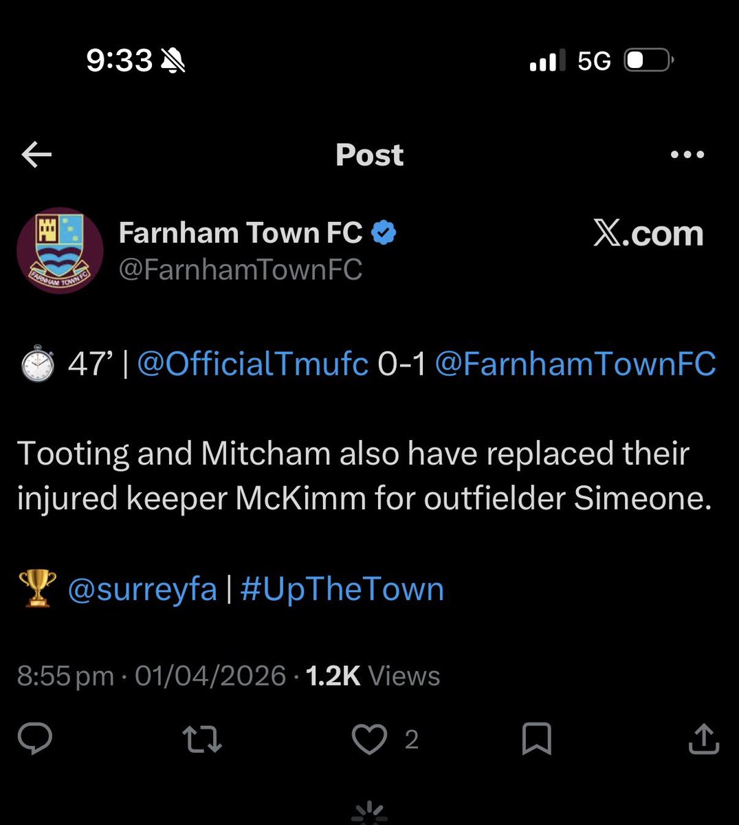 Toby Mckimm tweet media