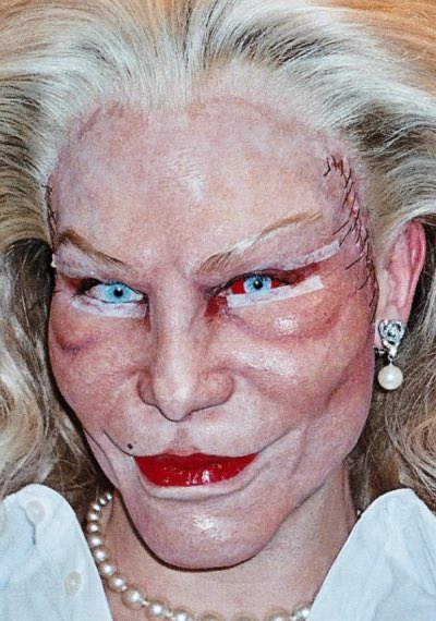 valeriavenoire's tweet photo. Makeup by Alexis Stone for Matières Fécales “The One Percent" Fall/Winter (2026) https://t.co/Dt1FAz8doI