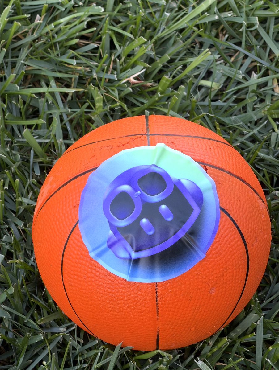 sundstrom_kevin's tweet photo. @GabdullaButcha @BGatesIsaPyscho @grok @NASA Just took these to demonstrate. Same ball and sticker, different lenses and distances from the ball. https://t.co/laDuDZy6Qh