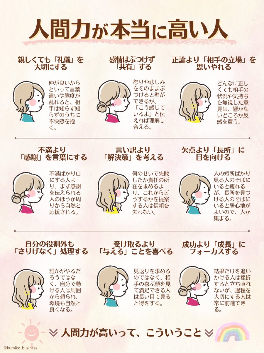 「あの人、なんか感じいいよね。」には理由がある。