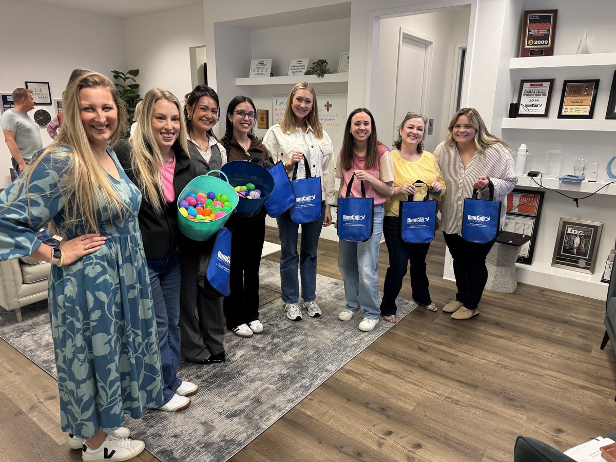 HumCapLP's tweet photo. HumCap kicked off the month with one of our favorite traditions—our annual Easter Egg Hunt! From the golden money egg to PTO prizes (and even a few April Fools’ jokes), we had a blast. As we head into Easter weekend, we wish you a blessed holiday filled with joy! #lifeathumcap https://t.co/ylk8zhYofW