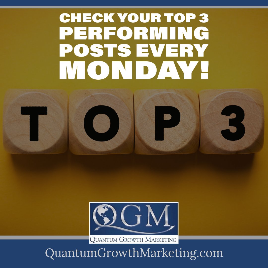 qgmnow's tweet image. 📊 Check your top 3 performing posts every Monday!

The Best Digital Marketing Services: quantumgrowthmarketing.com

📈 Double down on what already works for faster results.

#AnalyticsSimple #MarketingHacks #BizInsights #DataDriven #GrowSmart