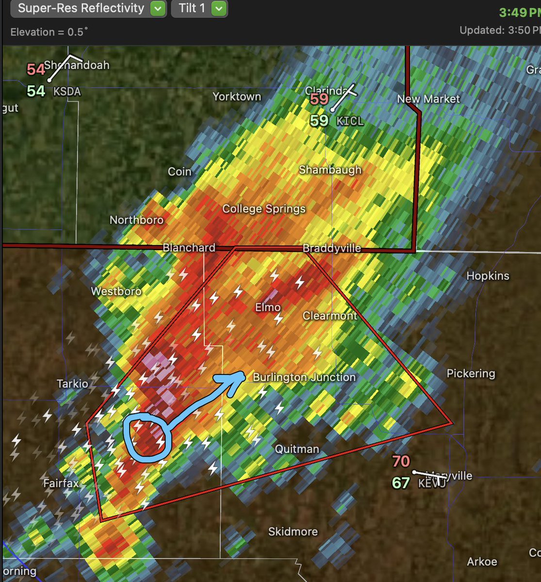 USWeatherExpert's tweet image. #TORNADOWARNING
#Missouri #MOwx