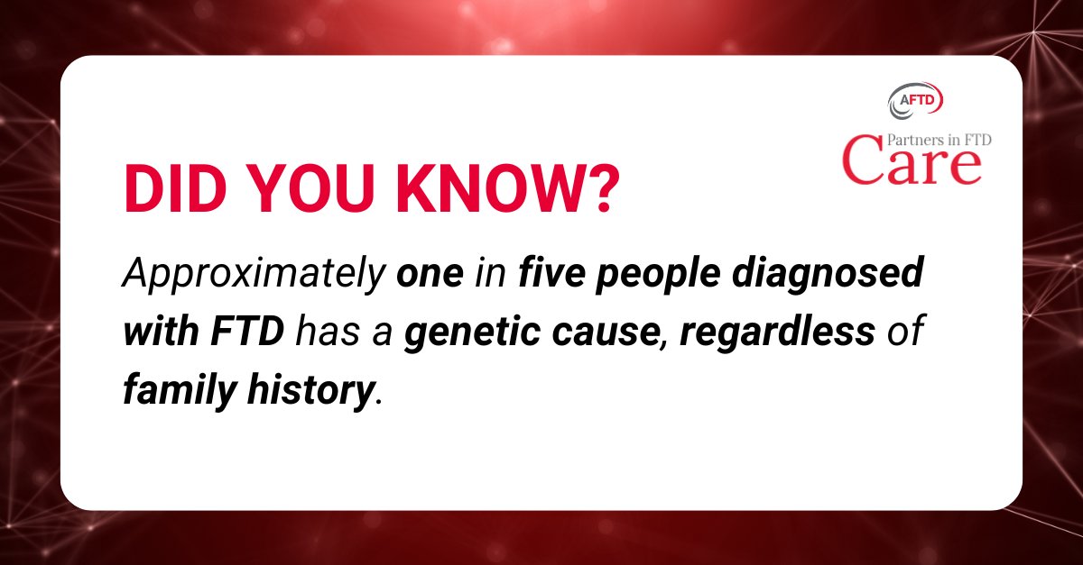 The AFTD tweet media