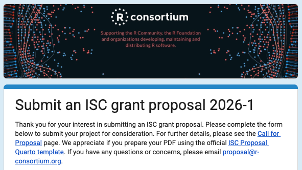 R Consortium tweet media