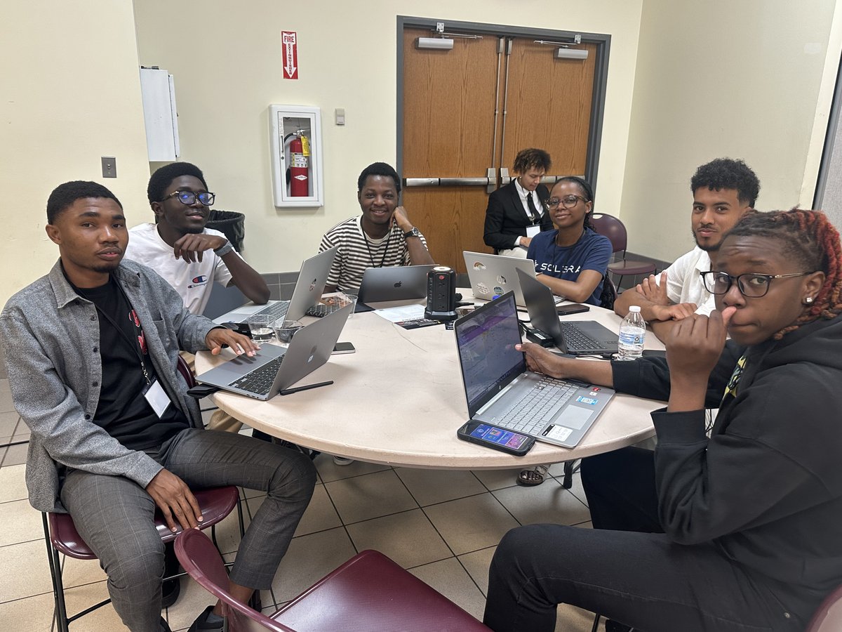 WVStateU's tweet image. WVSU’s CyberSecurity Innovation Center is hosting its first-ever Hack-a-thon with the MSCC! 💻🔐 Proud to partner with an organization advancing IT at HBCUs &amp;amp; TCUs.

Big thanks to everyone making this possible!

#WVSU #Hackathon #CyberSecurity #MSCC