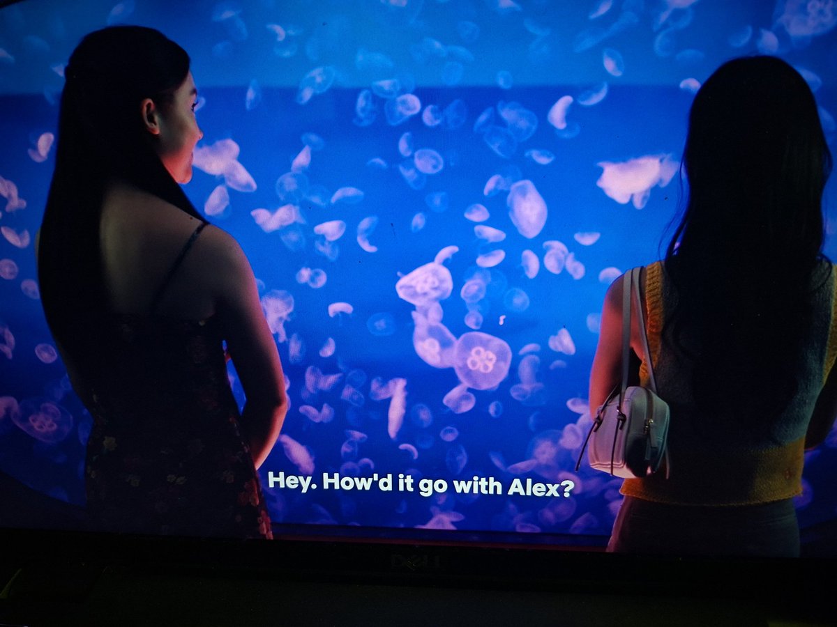 _theaxeeffect_'s tweet photo. That aquarium scene + Moral of the Story by @ashemusic playing in XO, Kitty… suddenly I’m back in To All the Boys I’ve Loved Before like I never left 🫠✨ https://t.co/DzRhFruupm