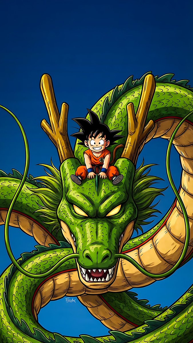 4kpapers's tweet photo. Goku &amp; shenron https://t.co/r4hwYdendd