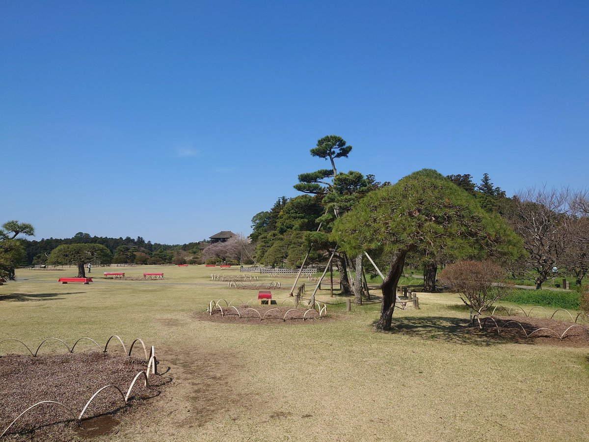 hatabo_22536's tweet photo. 『偕楽園』🌸

日本三名園のひとつ(兼六園、後楽園)
梅の名所として有名(100種、3000本)

1842年(天保13)、水戸藩九代藩主徳川斉昭により造園

領内の民と偕(とも)に楽しむ場として

※一張一弛(孔子)
厳しいだけでなく、時には緩め、楽しませることも大切

文武修業の場→弓道館
心身休める場→偕楽園 https://t.co/lgVNveFwFD