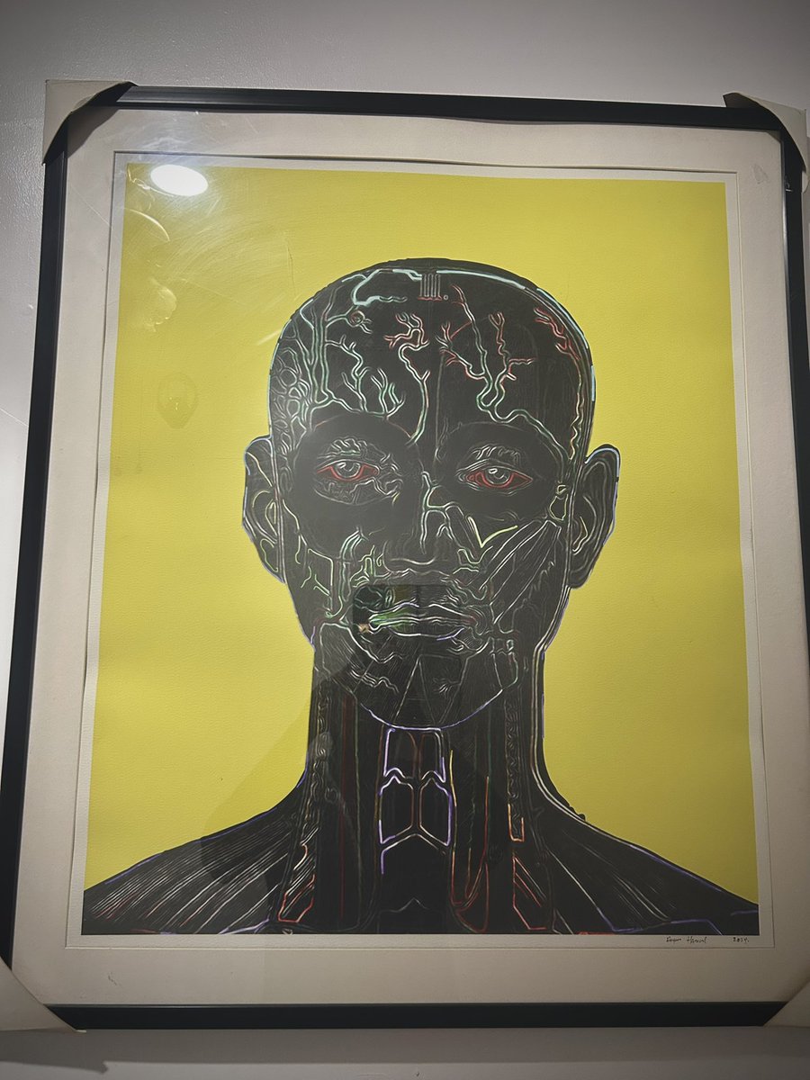 ajegs007's tweet photo. Got home really tired and cranky today. The most I’ve been stressed in a long time! 

Opened my door and the first thing staring at me is this beautiful work of art by my brother @royan__ 
I felt this instant relief! Almost like a “welcome home” 

Amazing experience really 🚀 https://t.co/5sQhqvOUtB