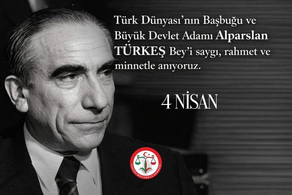 hukukimucadele's tweet photo. Türk Dünyası'nın Başbuğu ve büyük devlet adamı Alparslan TÜRKEŞ Bey'i saygı, rahmet ve minnetle anıyoruz. https://t.co/mICcSAbrR7