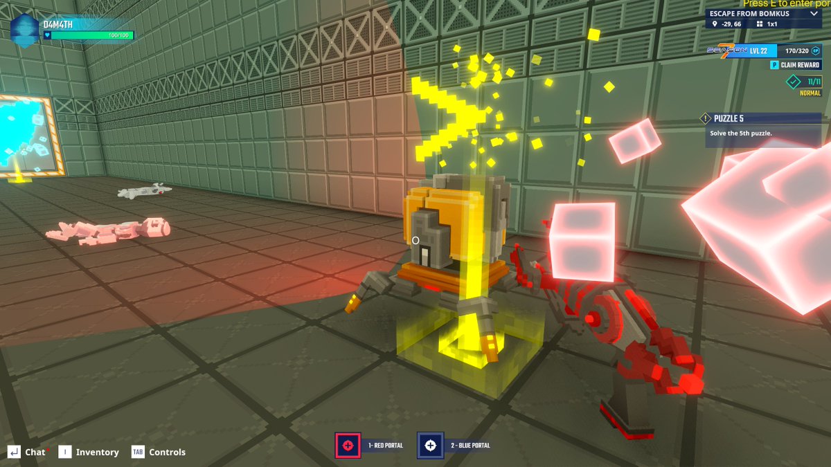 d4m4th's tweet photo. Got way too close to a turret for this pic in The Sandbox Season 7. @TheSandboxGame https://t.co/KcBL8pACvN #Season7 https://t.co/RSeqh6yYiN