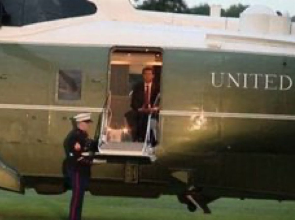 John F kennedy jr tweet media