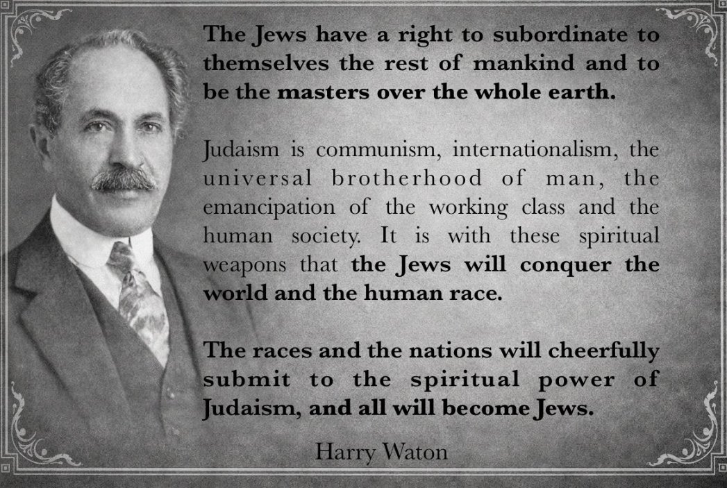 pynyckl's tweet image. Jesus Christ.

God promised them Jesus Christ, and He delivered.

But He wasn't good enough for them.

They were horrified by the concept of, "Love thy neighbor as you would love thyself."

Because they are accustomed to, "Own thy neighbor as you would own thy property."