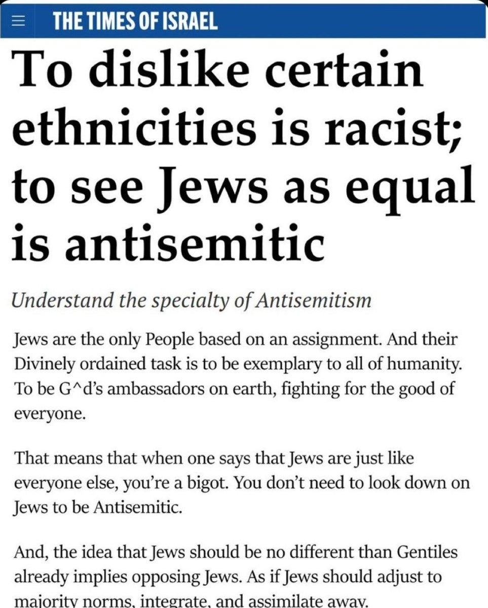 pynyckl's tweet image. Jesus Christ.

God promised them Jesus Christ, and He delivered.

But He wasn't good enough for them.

They were horrified by the concept of, "Love thy neighbor as you would love thyself."

Because they are accustomed to, "Own thy neighbor as you would own thy property."