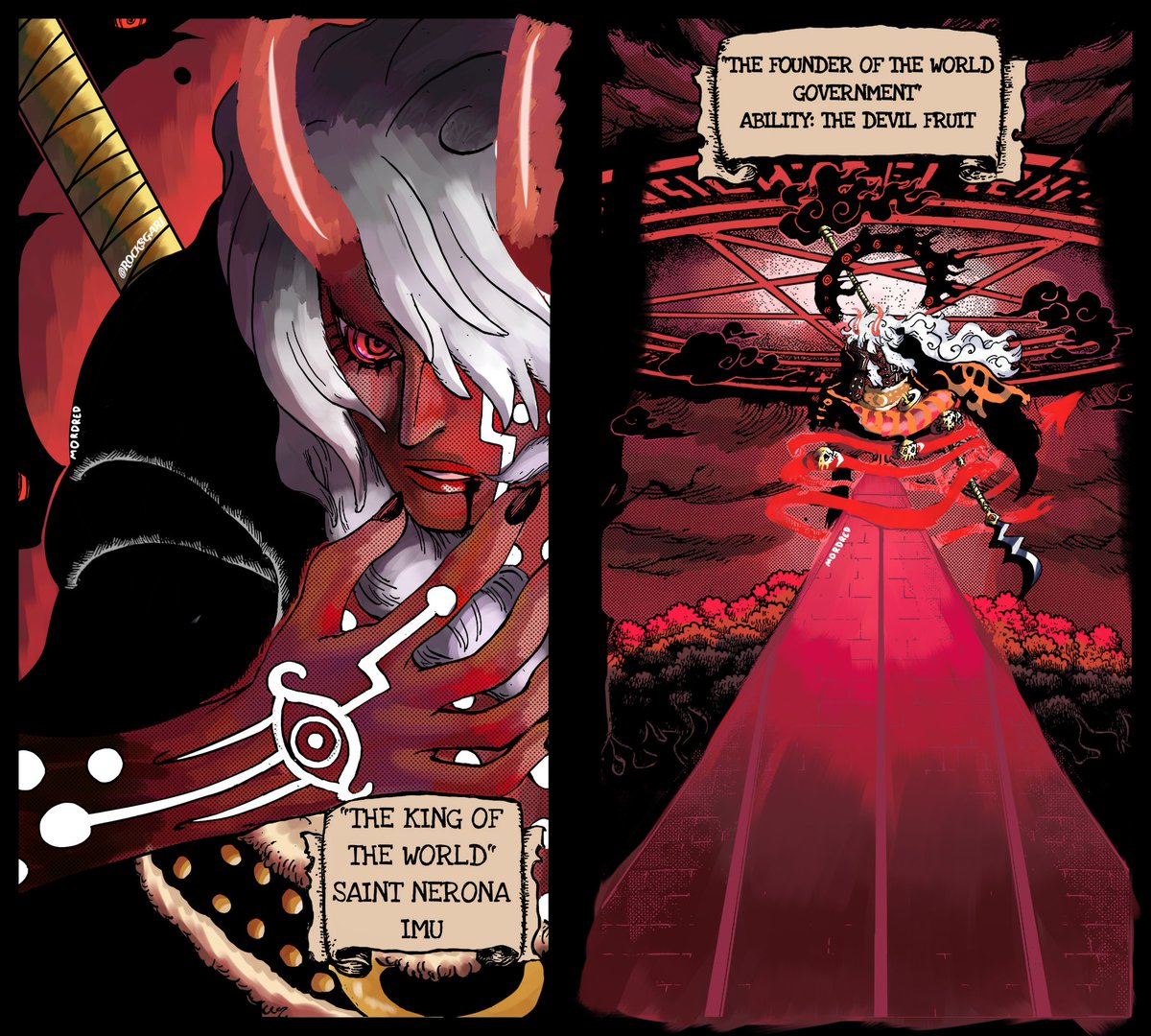 MordredLambert's tweet photo. Saint Nerona Imu🌙 

#ONEPIECE1179 #ONEPIECE https://t.co/fXVmjX3i8T