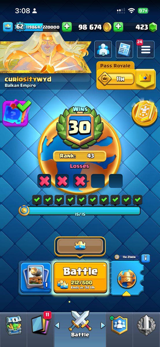 curiositywyd's tweet photo. @soudy_cr Tf I got 70 with 30-3🤣😂 https://t.co/3os5qiCRXZ