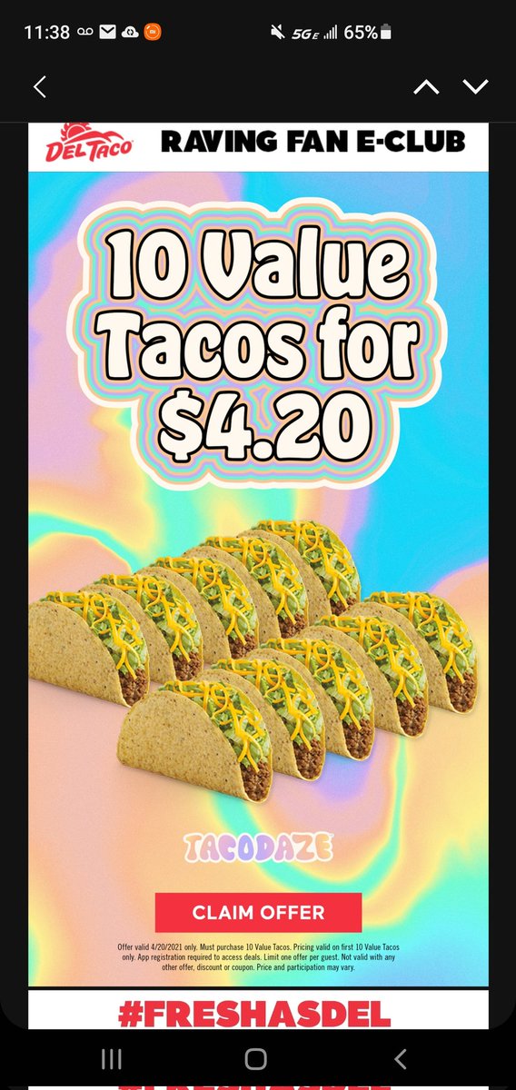 AntiOddy's tweet photo. @xDickey @pakachu101 @AxelaSays Del Taco knows who they tryin to get https://t.co/nr2CT7vn5y