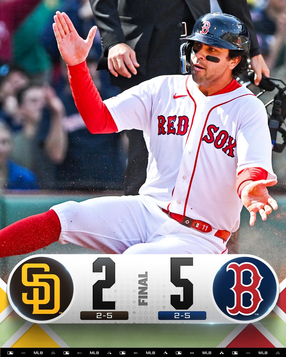 The @RedSox get a W in their return to America’s Most Beloved!