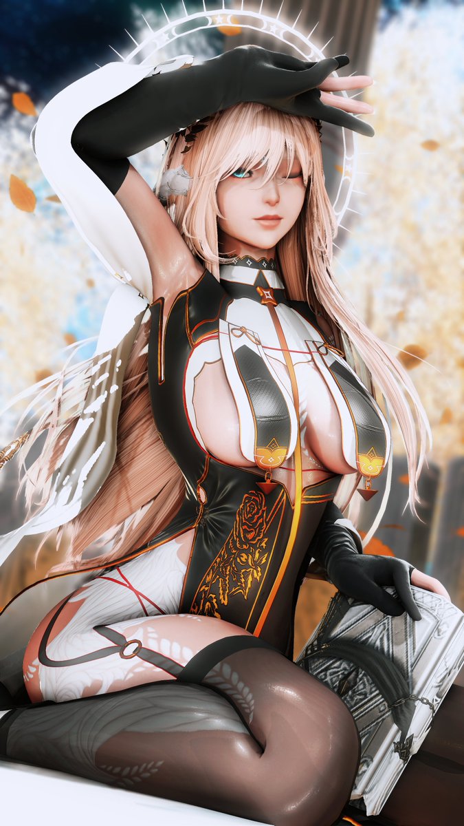 AliceInEtheriys's tweet photo. The Holy Maiden of Etheriys. https://t.co/7FlT2Xjpou
