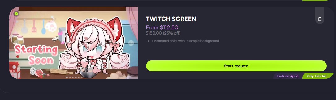 Im with 25% discount on Twitch Screen Animation on #VGEN