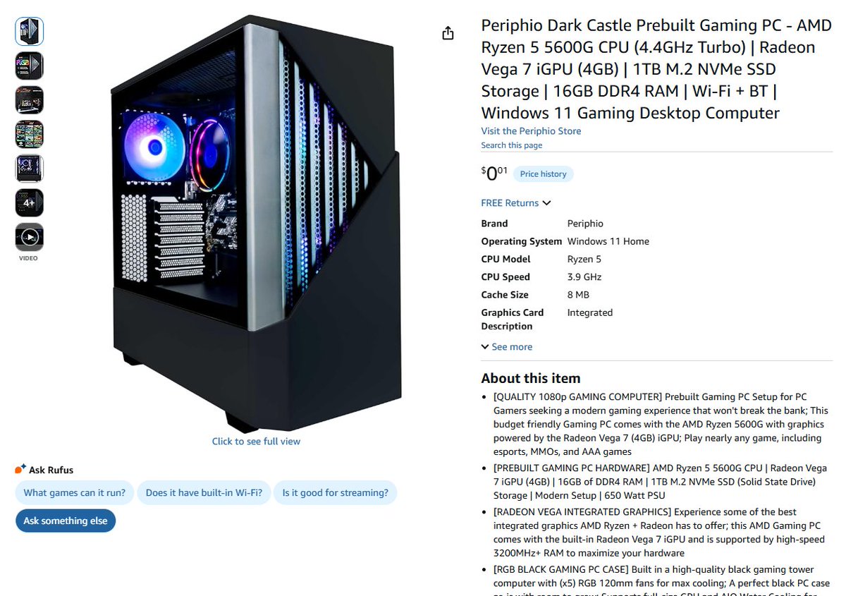 Amazon Price Errors tweet media