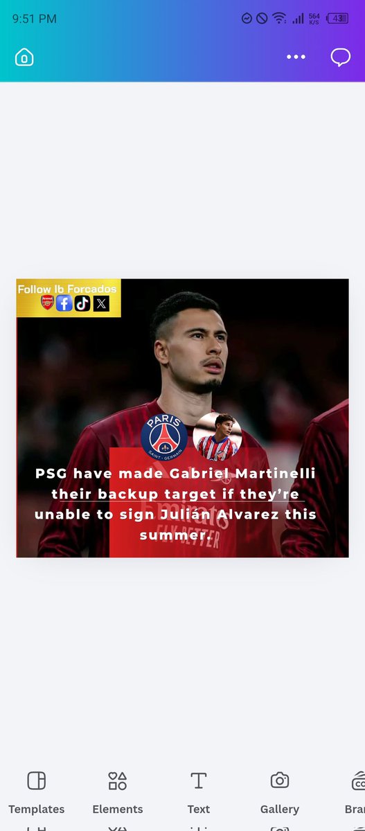 For me if they can give us £70m,I think we should let Martinelli go and replace him with Alvarez🫂

Your thoughts?