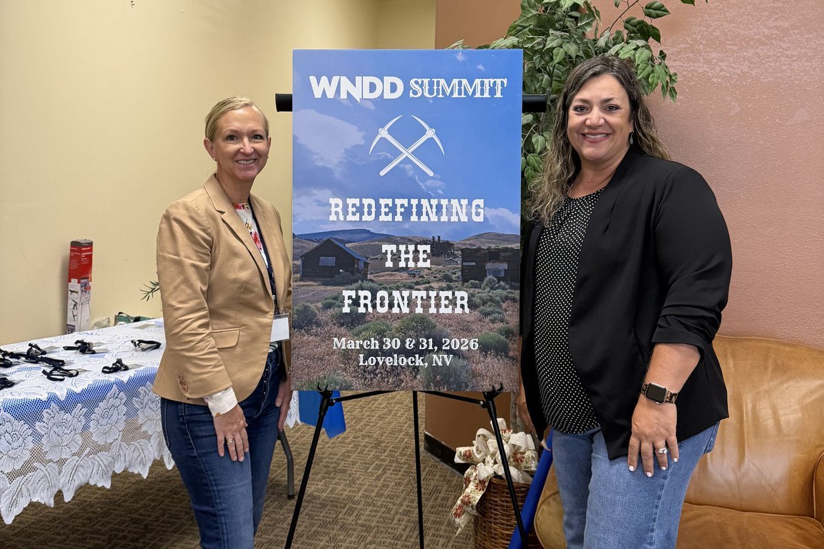 WaterStart's tweet photo. We had a great time attending the Western Nevada Development District 2026 Summit this week. Attending events like this helps us better understand the unique dynamics of Northern Nevada so we can better serve communities statewide. https://t.co/OaPXK6zBep
