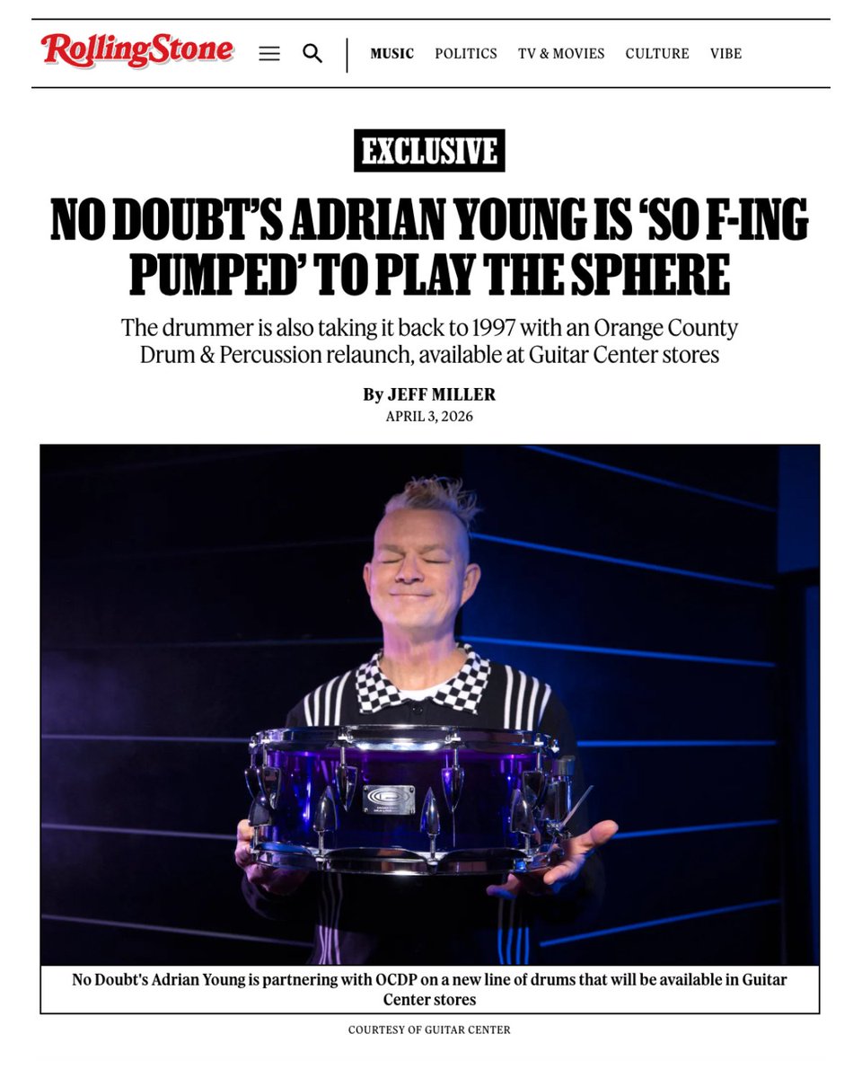 No Doubt tweet media