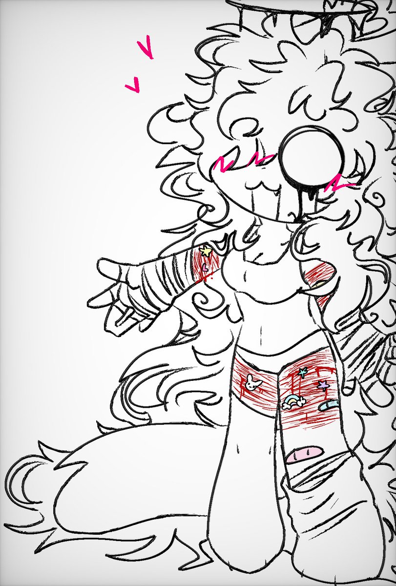 scene, gore, cute, emo, different art styles tweet media