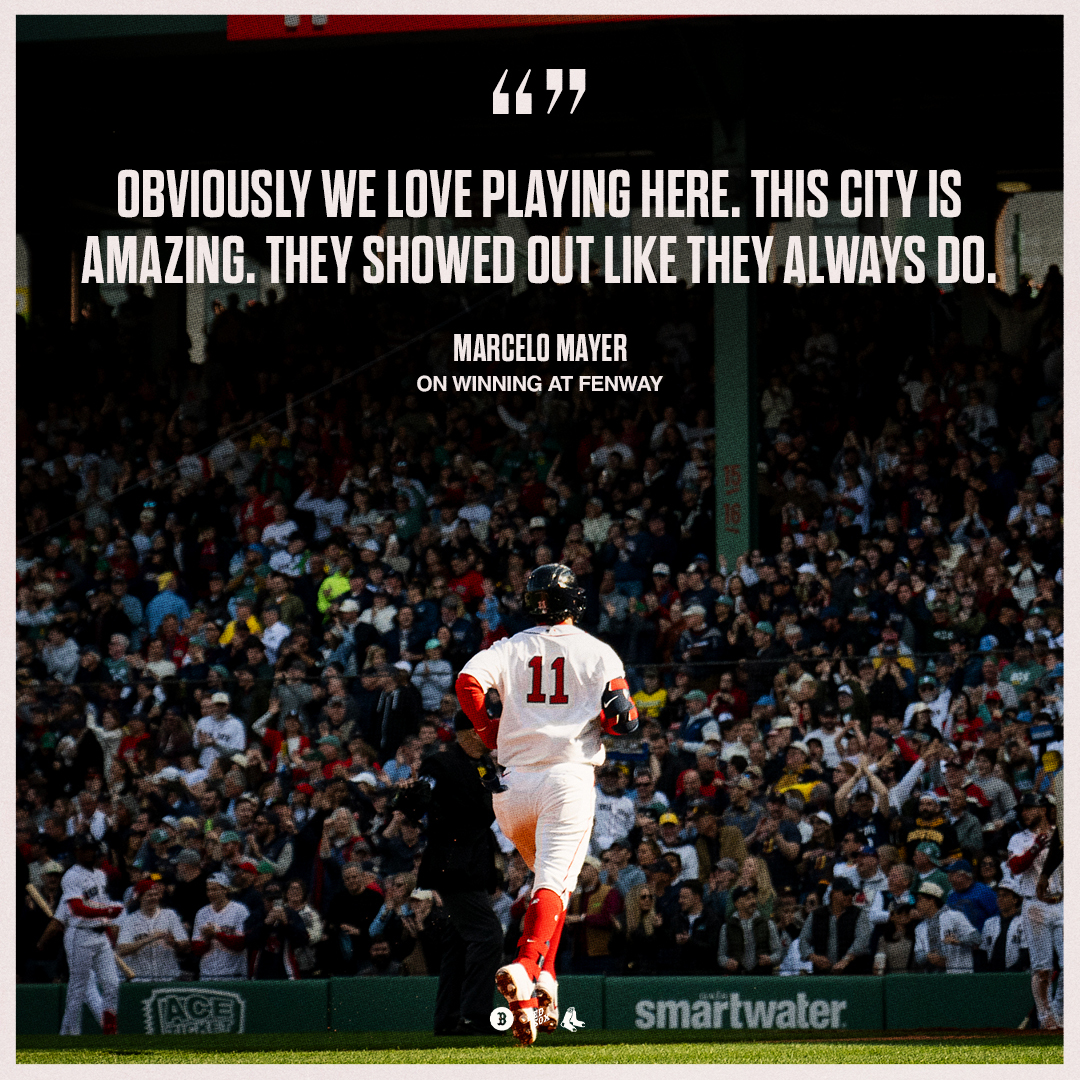 Welcome home, Boston.