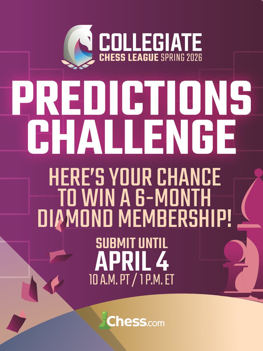 Collegiate Chess League tweet media