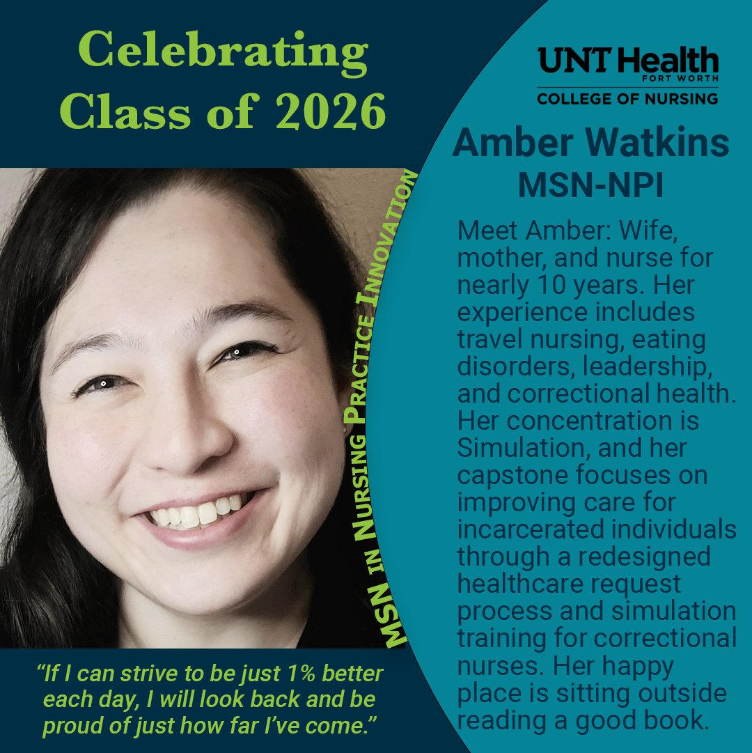UNT Health College of Nursing tweet media