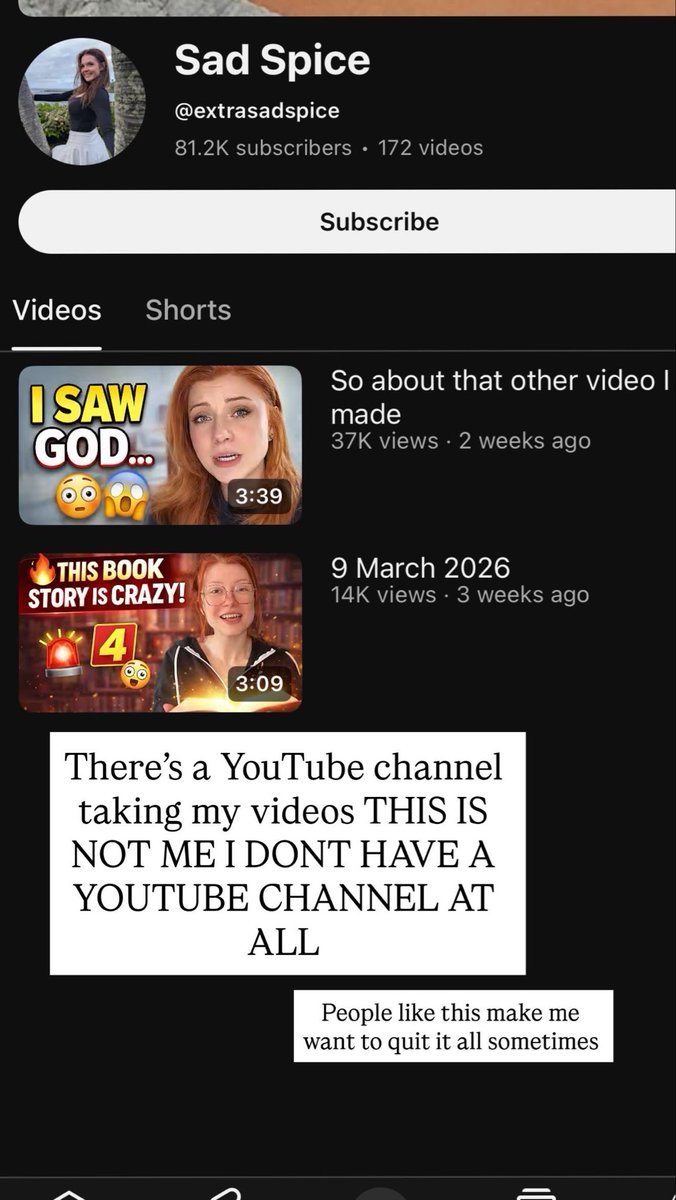 Sad Spice tweet media