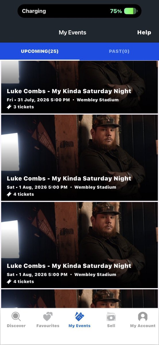 TicketmasterBuy's tweet photo. There are ways to go about everything’!! For the people TM flagged as bots, here’s your chance to secure Luke Combs tickets
 List of Available Tickets:
✅July 25 (Edinburgh)
✅ Jul 31 - Aug 1 (Wembley Stadium)
Message me to secure your spots!Only real fans should send a dm https://t.co/rSWLfbKNQf