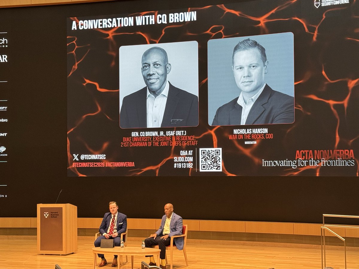 Technology & National Security Conference tweet media