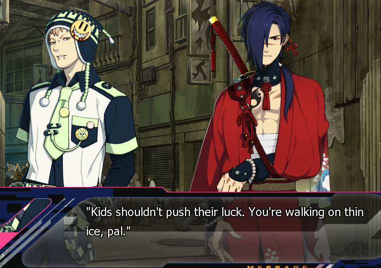 jellywhale42's tweet image. I imagined koujaku sitting on a porch with a beer in hand with a dadbod when he said this #dreamy