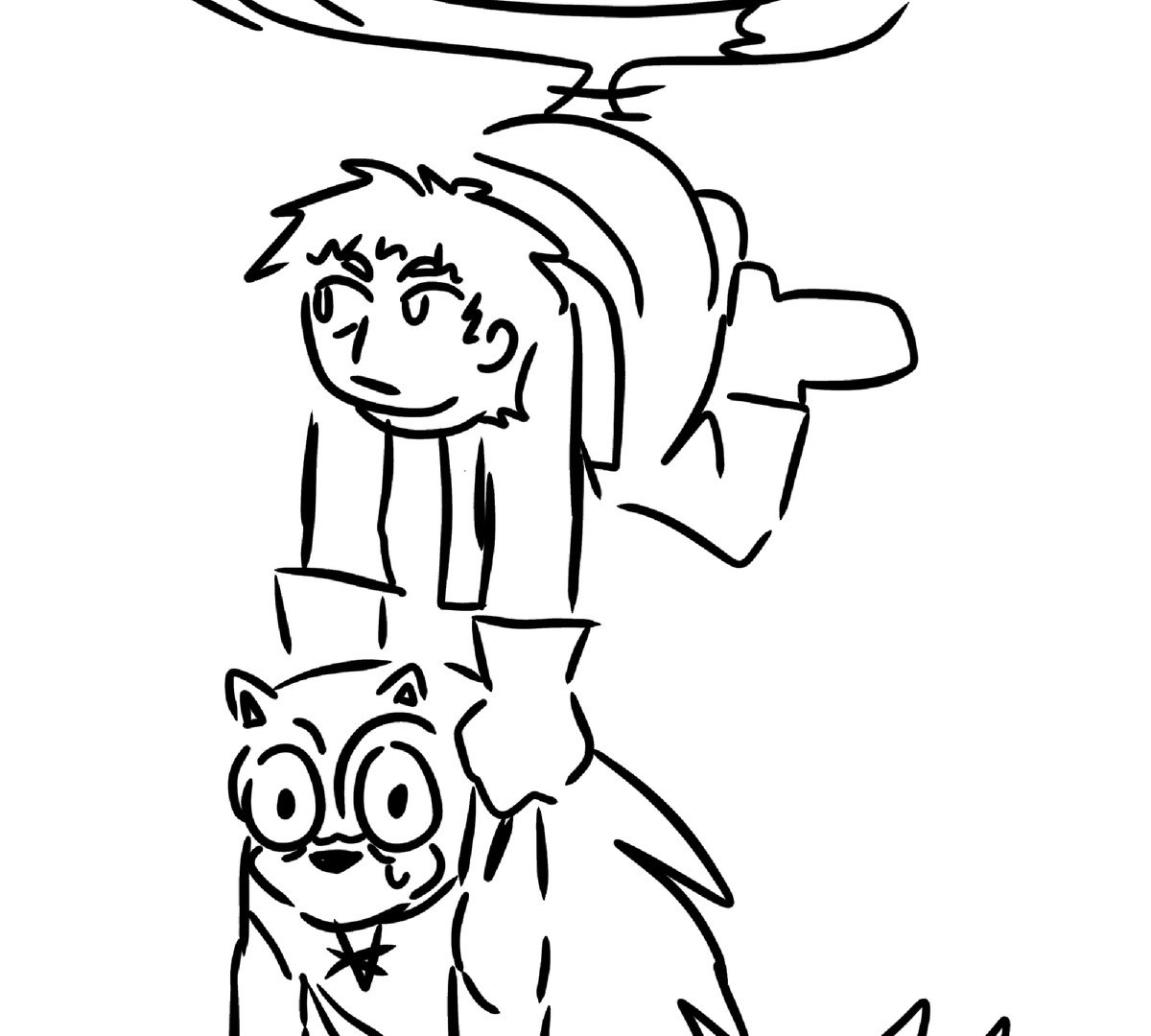 KekiliciousX's tweet photo. He learned a bit from an old friend.
This consists of messing with Xerxes' game to give himself powers from different sonic characters. This can often makes him carry physical aspects of said character (examples: tails' tails, knuckles' gloves, Amy's hammer, etc.)
#TOWERBOUND https://t.co/yd0MmU6wNk