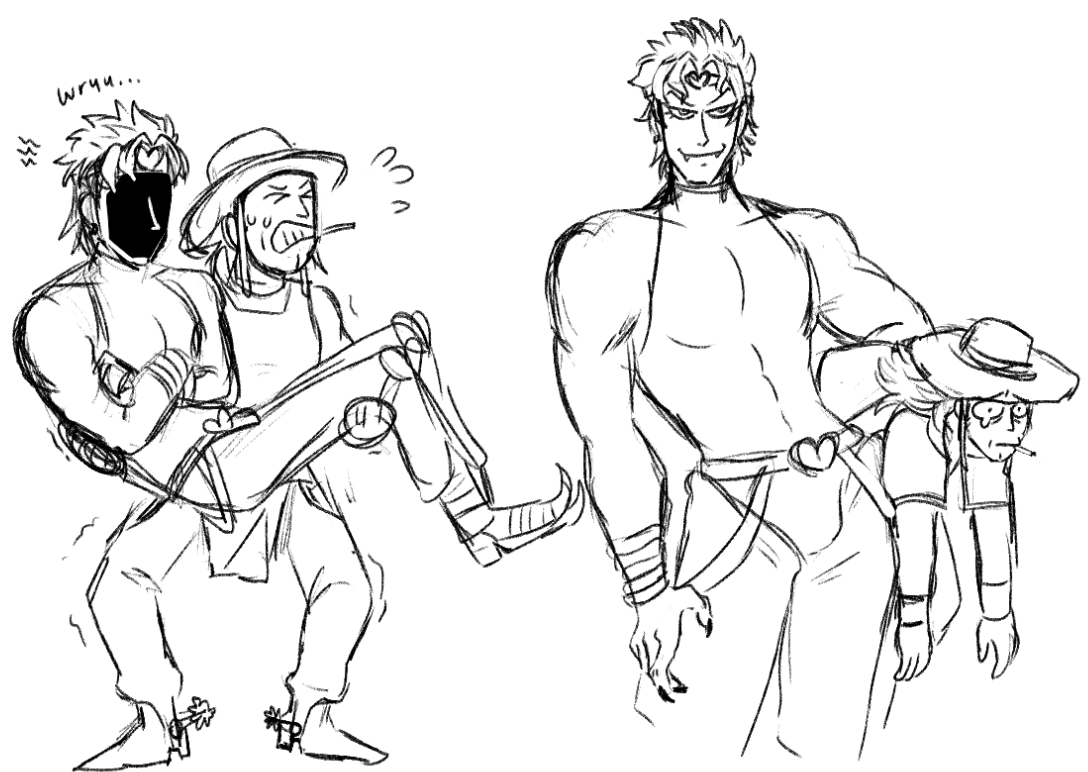1000butts's tweet photo. i think that hol horse/dio is very funny #jjba #diohol #holdio https://t.co/BDXFi9wc84