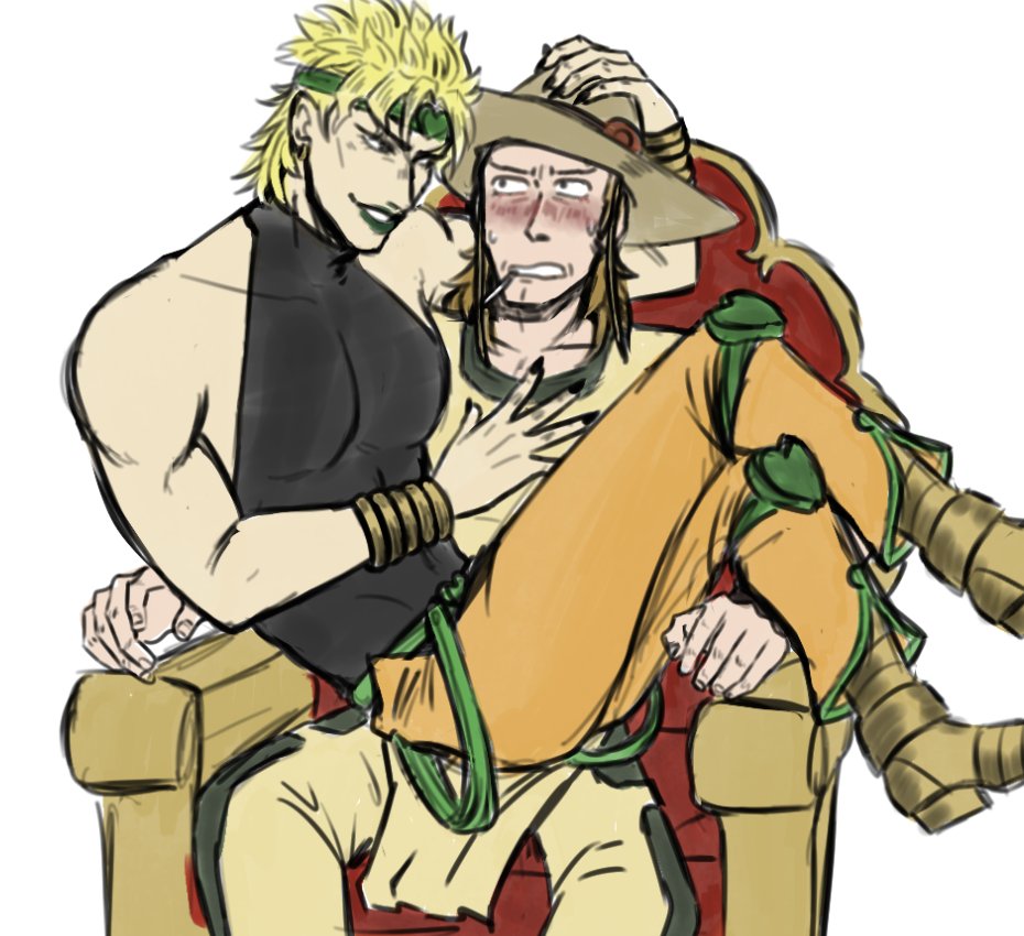 1000butts's tweet photo. i think that hol horse/dio is very funny #jjba #diohol #holdio https://t.co/BDXFi9wc84