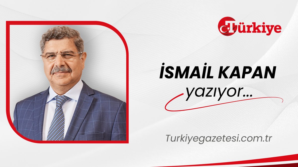 🪶 İsmail Kapan [<a href="/Kapanismail/">İsmail Kapan</a>] yazdı:

Savaşı kim durduracak, nasıl durduracak?

turkiyegazetesi.com.tr/kose-yazilari/…