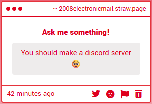 2008 Electronic Mail tweet media
