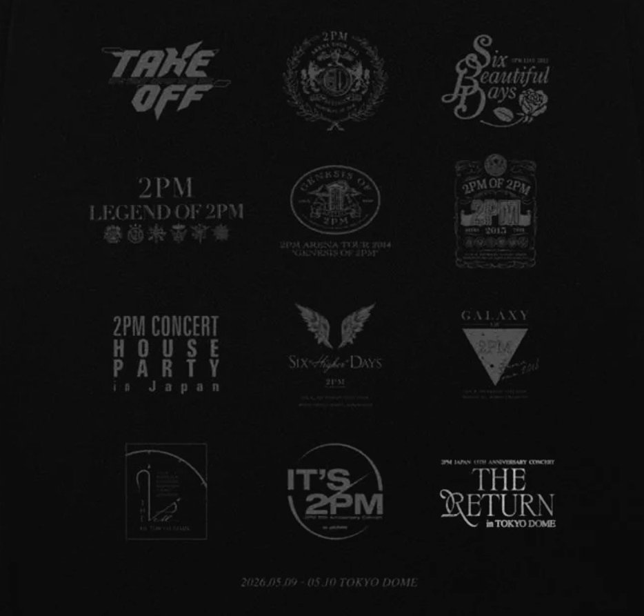 あの日からまた1つ歴史も思い出も増えるね。
6人で積み重ねてきたその軌跡をファンとして大切に思ってる🕑🫶
#2PM
#2PM_THE_RETURN
#THE_RETURN_TokyoDome