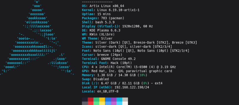 HighFluencer's tweet photo. Artix openrc 04/02 base Xlibre baked in with Sonic 👌 #artix @XLibreDev @SonicDesktop #linux https://t.co/6m8ogt5Z4d