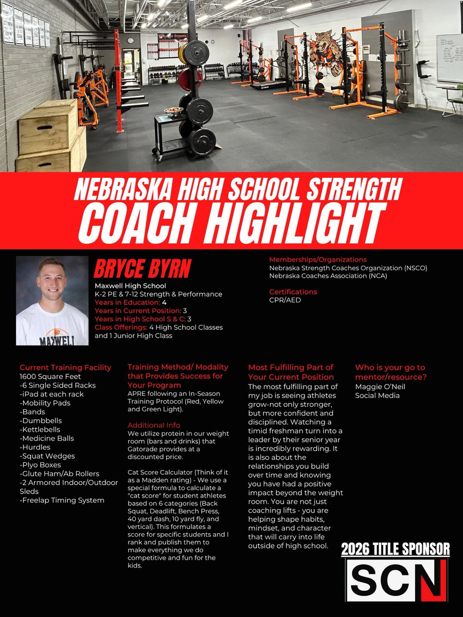 Nebraska Strength Coaches Organization tweet media
