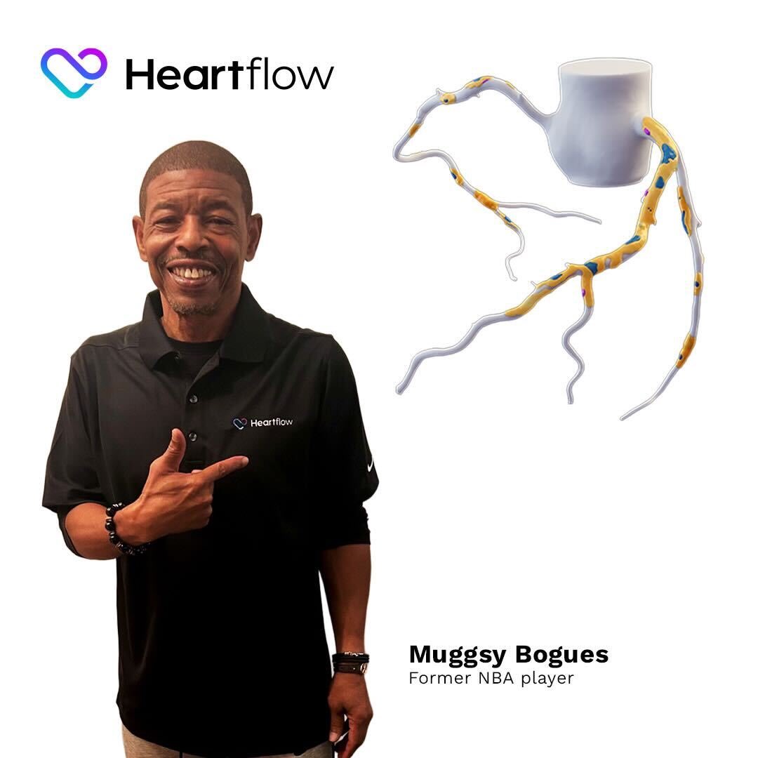 MuggsyBogues's tweet image. #ad @Heartflow’s AI-powered analysis helps predict what may be coming for your heart. Learn more: Heartflow.com/Muggsy #HeartHealth
S/B Heartflow