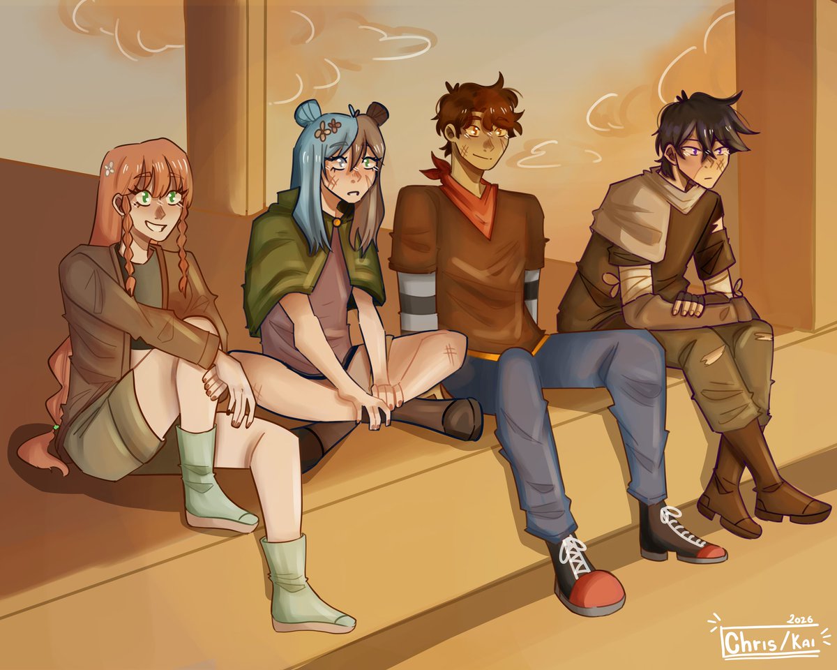 "I took a little journey to the unknown
And I've come back changed, I can feel it in my bones"

Y'all I need to improve my shading ASAP
#DecayedandDecrepit #decayedtwt